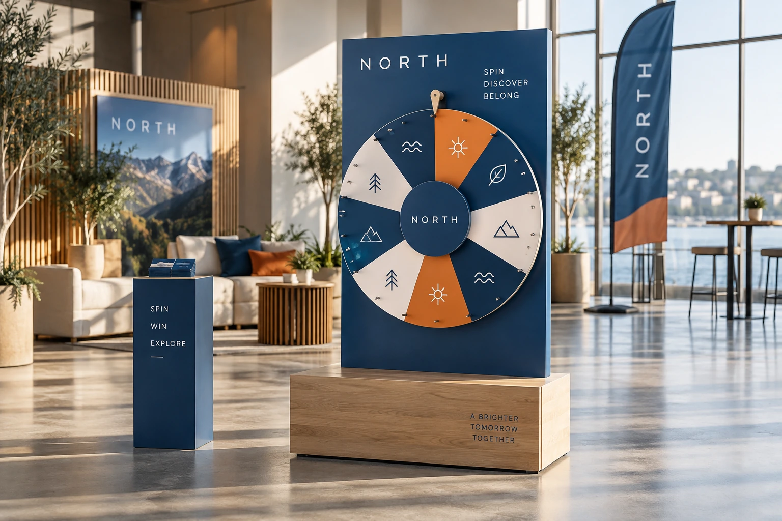 Illustrative activation game stations