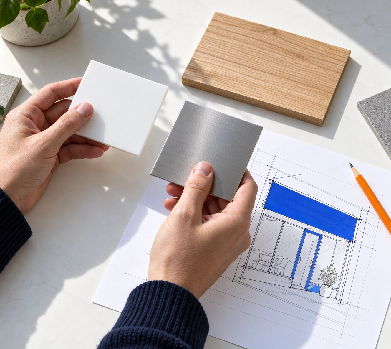 Illustrative advice and design artwork