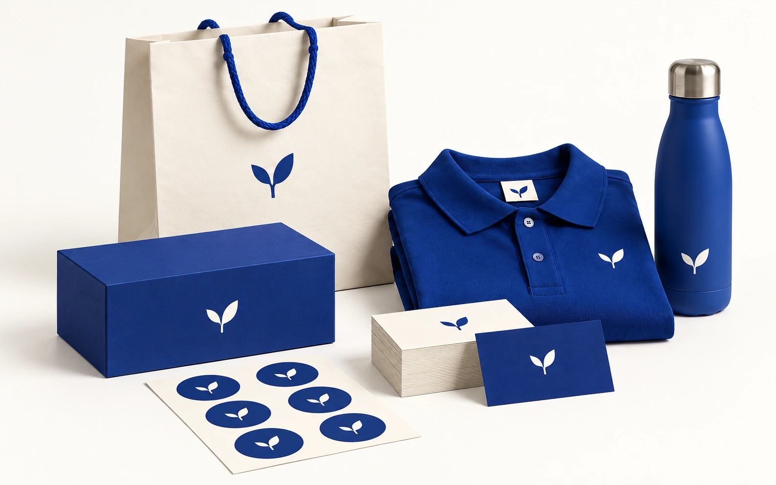 Illustrative brand essentials — palette corrected artwork