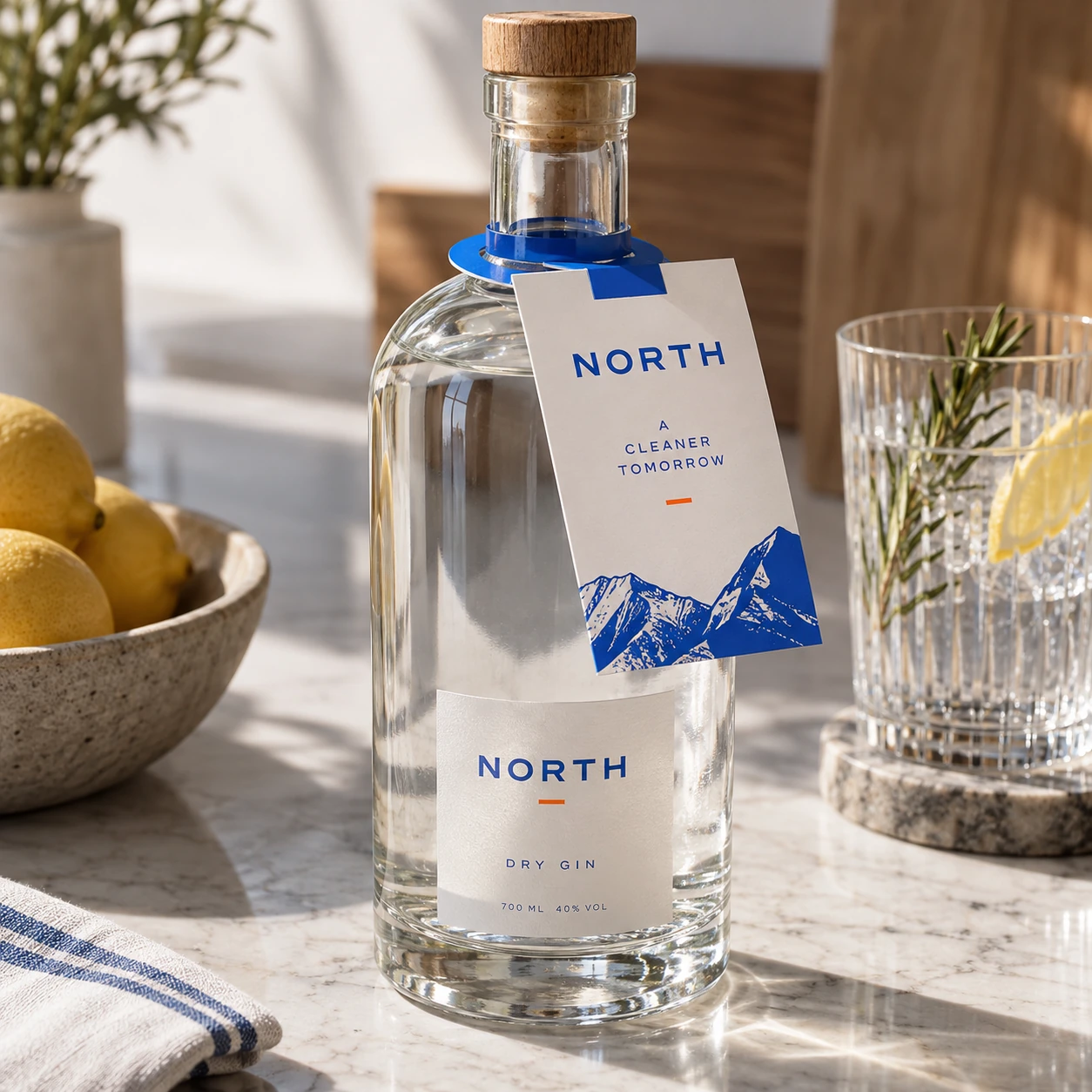 Illustrative bottle neck tags