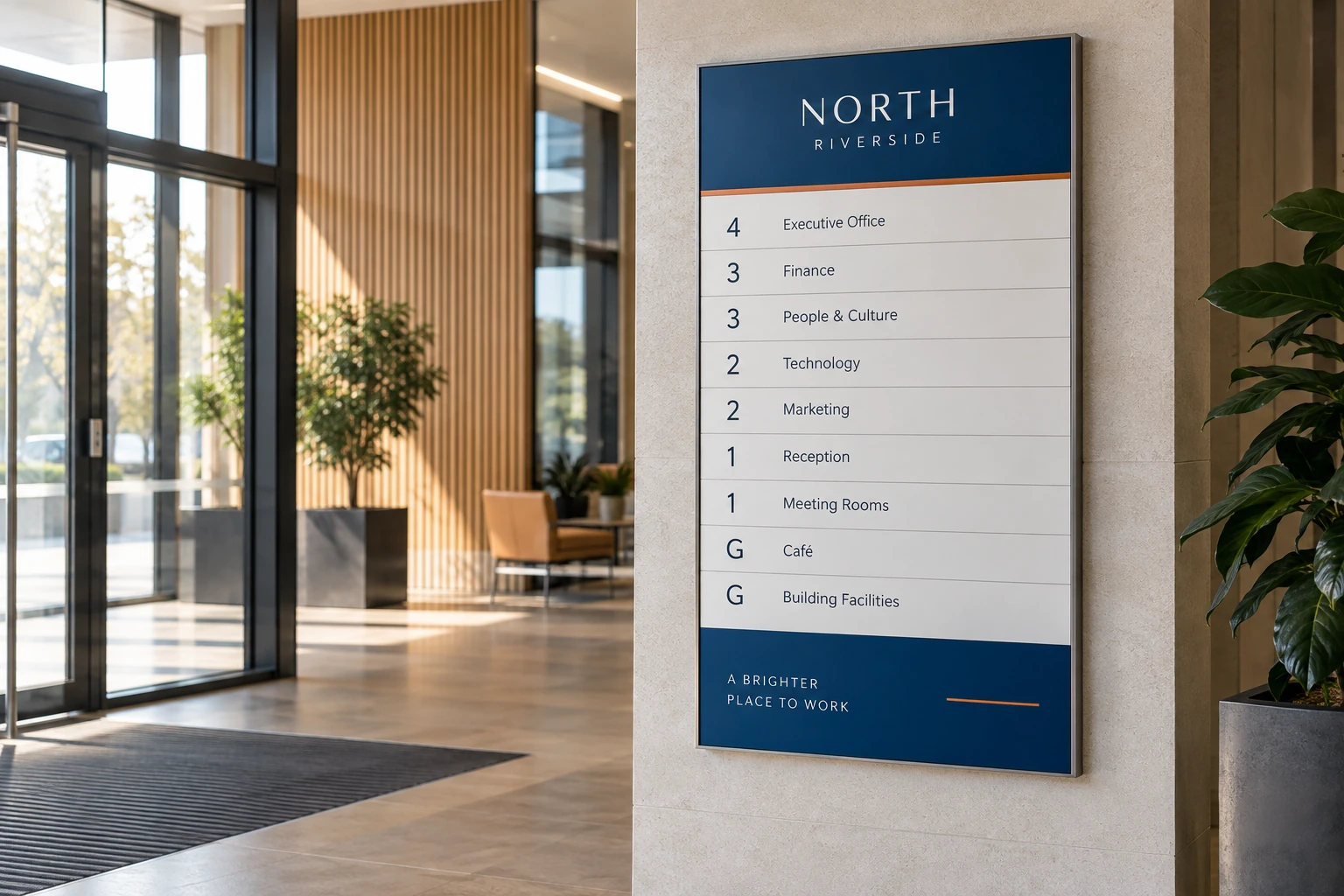 Illustrative building directories