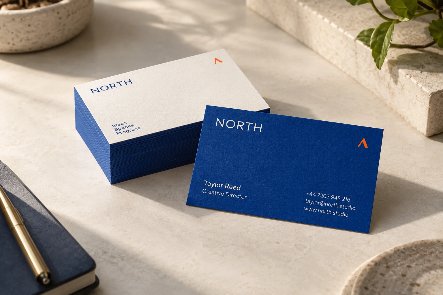 Illustrative business cards