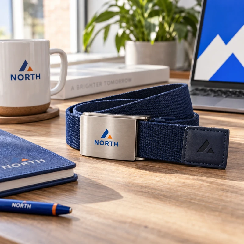 Illustrative branded belts
