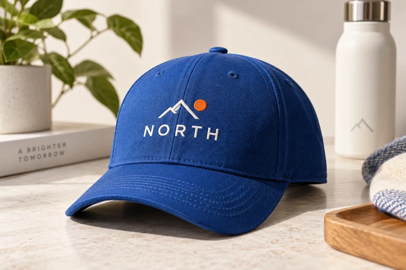 Illustrative branded caps
