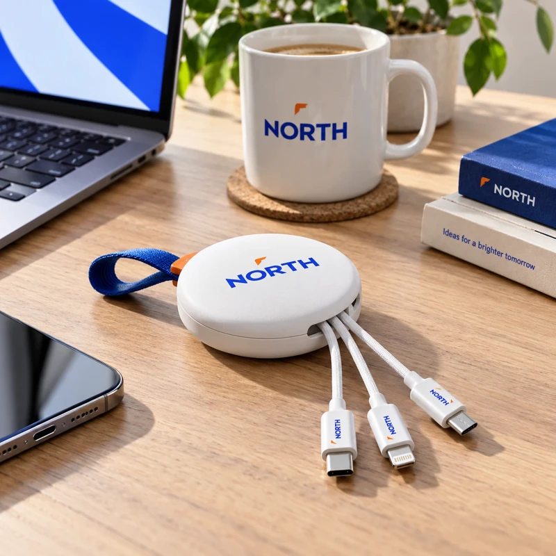 Illustrative branded charging cables