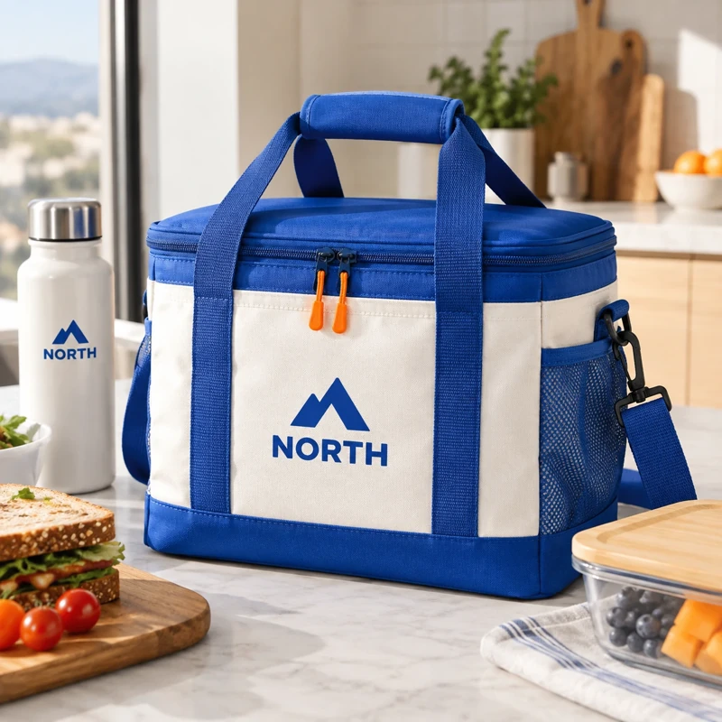 Illustrative branded cooler bags