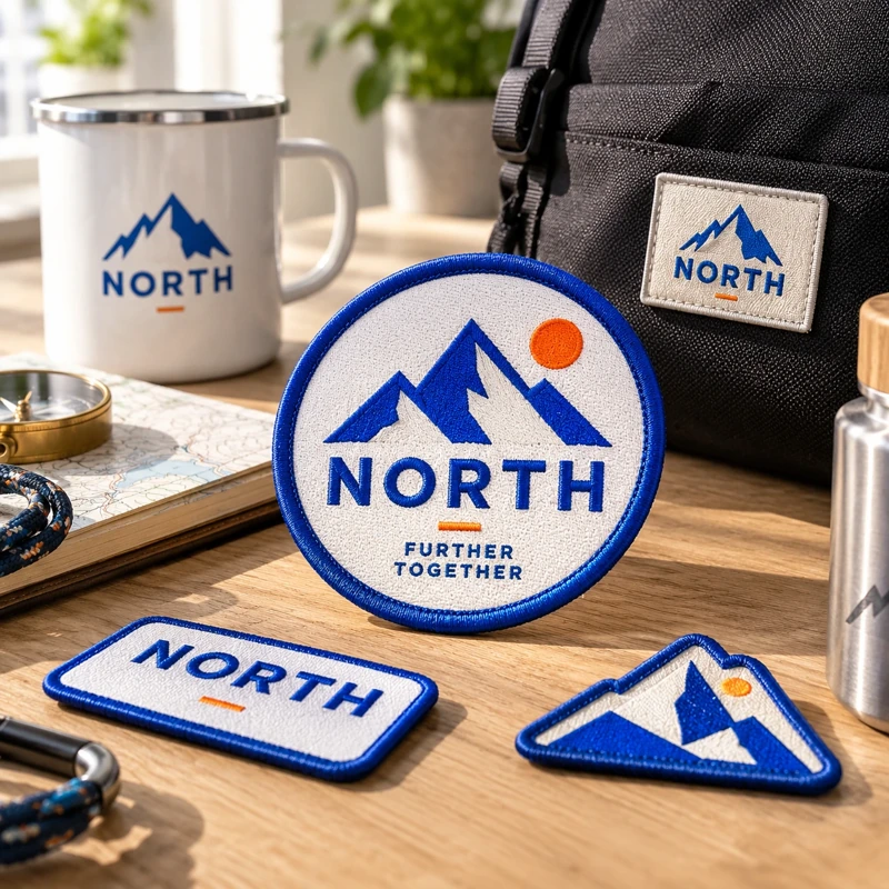 Illustrative branded patches