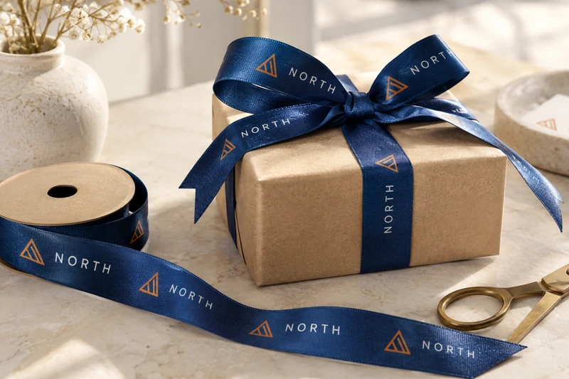 Illustrative branded ribbons