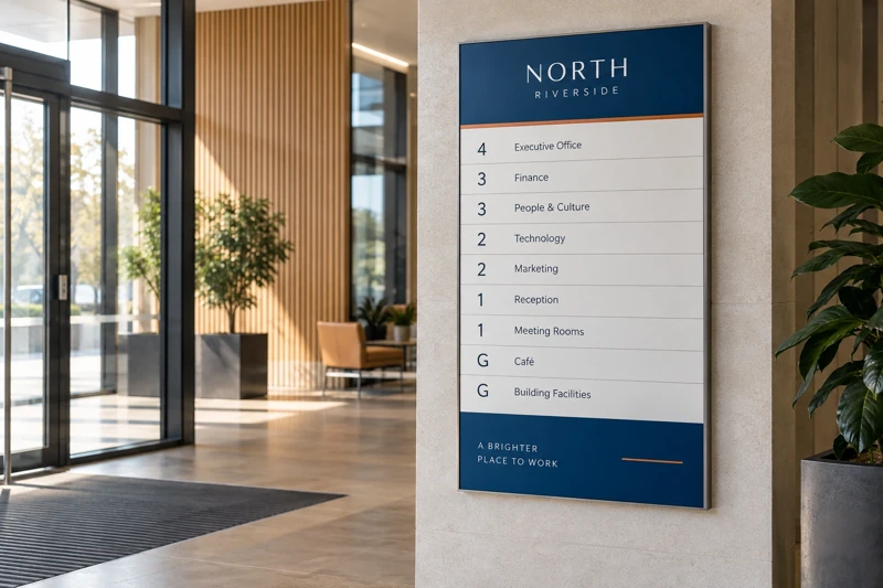 Illustrative building directories