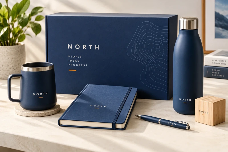 Illustrative corporate gift sets