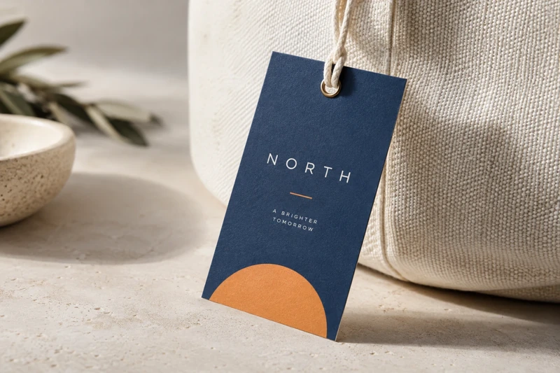 Illustrative hang tags