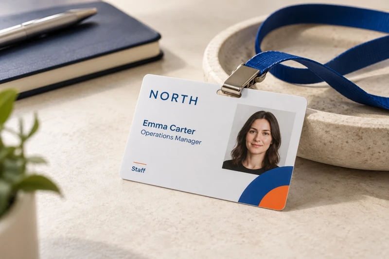 Illustrative identity cards