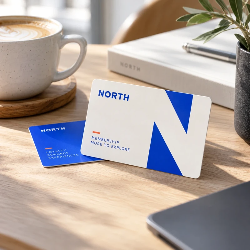 Illustrative loyalty and membership cards