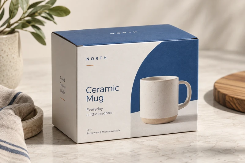 Illustrative retail folding cartons