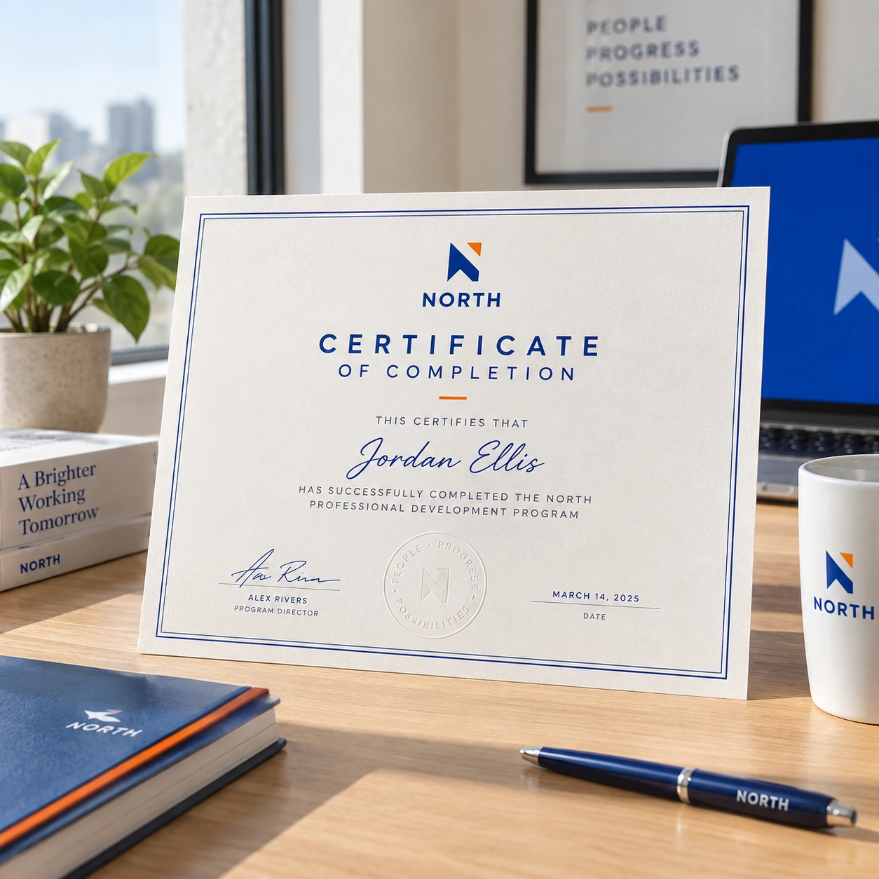 Illustrative certificates