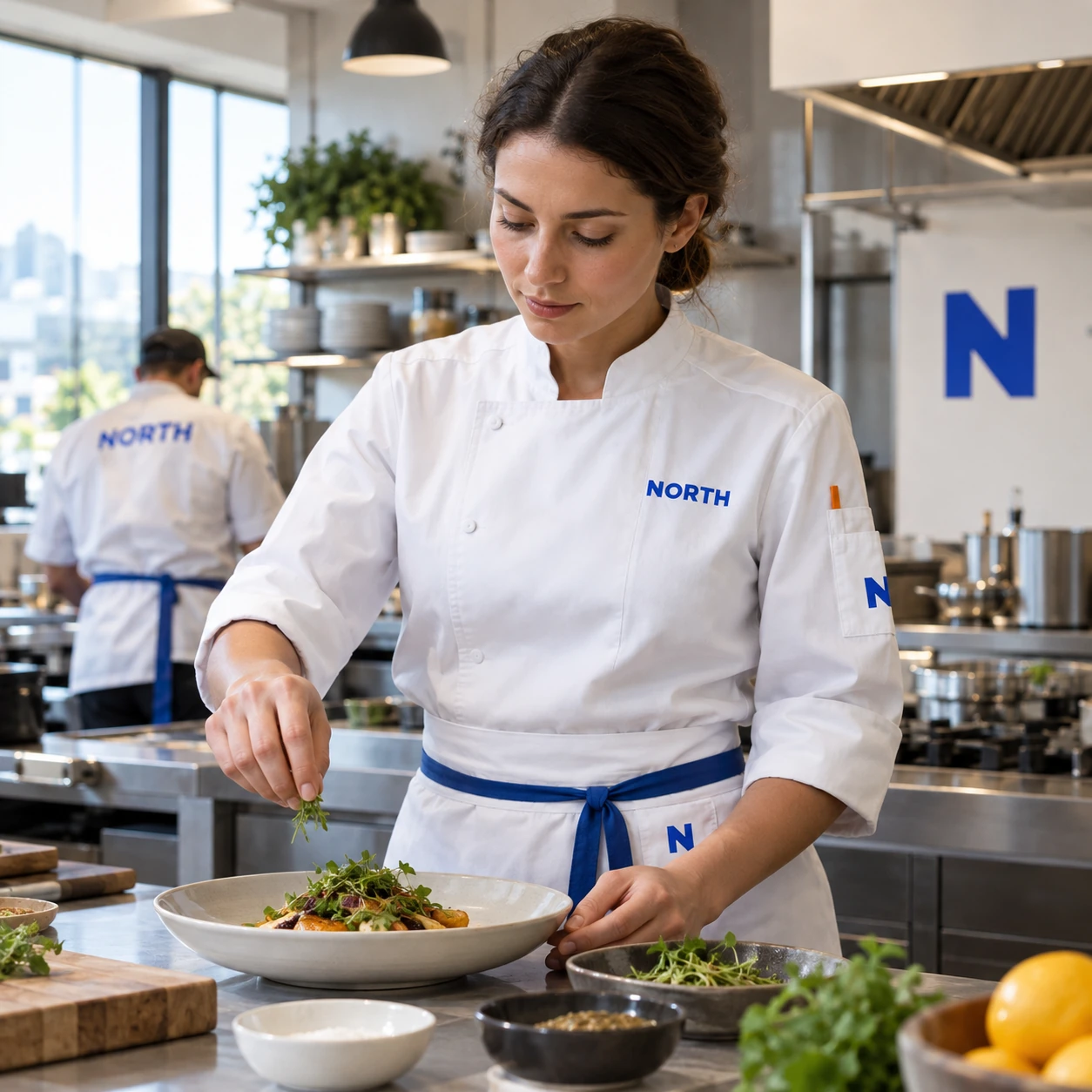 Illustrative chef uniforms