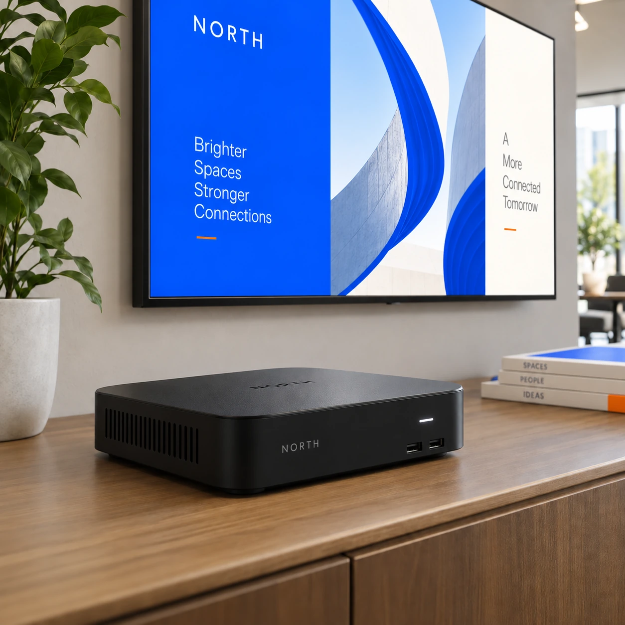 Illustrative digital signage media players