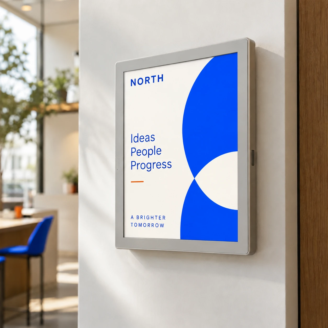 Illustrative e-paper signage