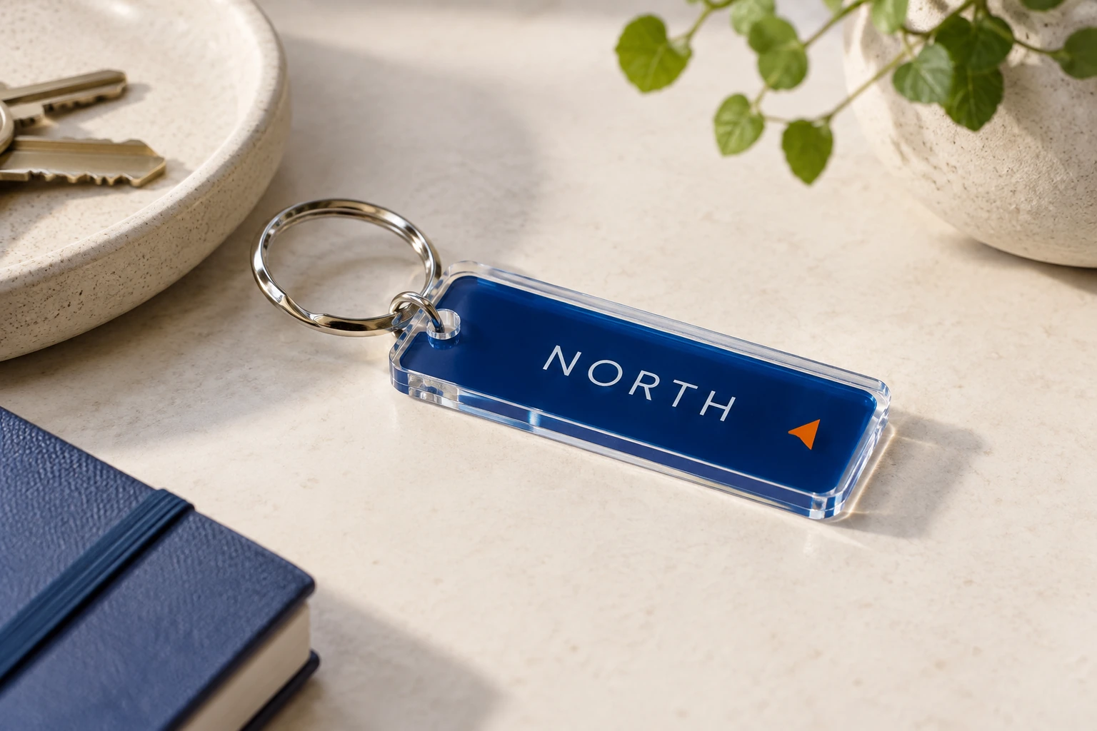 Illustrative keyrings