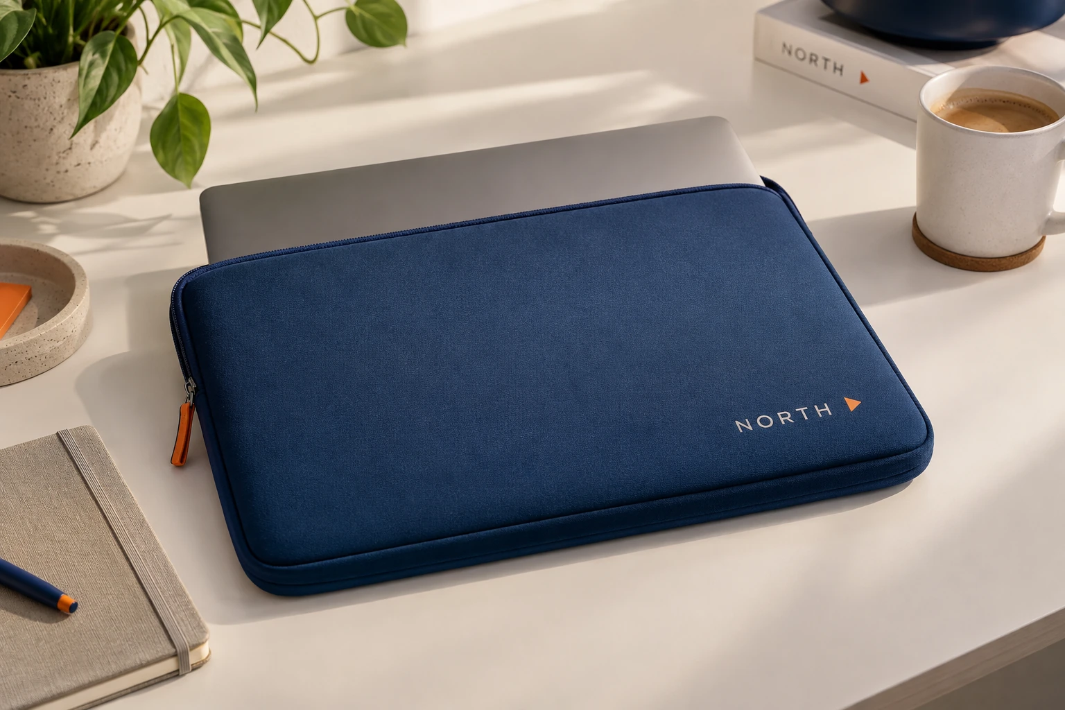 Illustrative laptop sleeves
