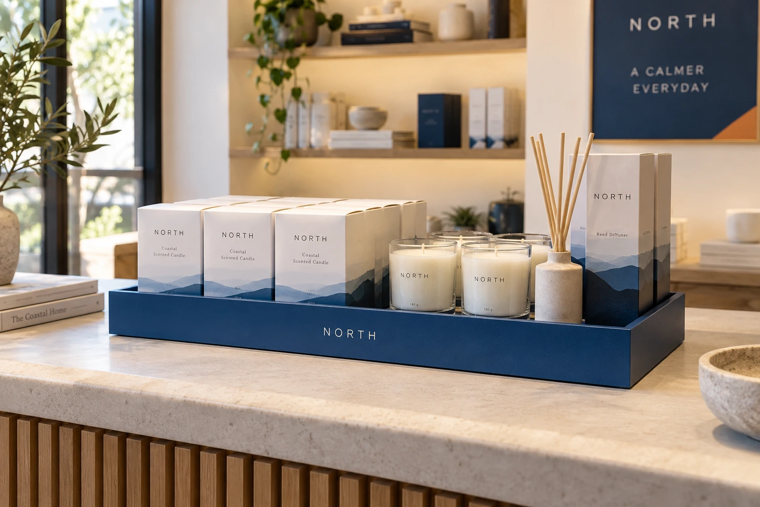 Illustrative retail display trays