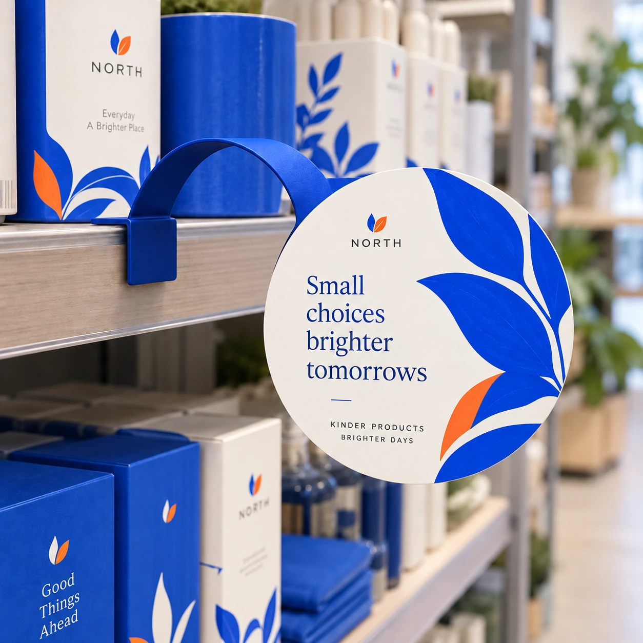 Illustrative shelf wobblers